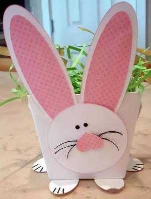纸箱印刷玉兔,纸箱兔子 手工制作 