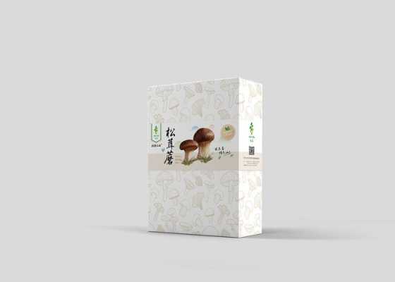 蘑菇外包装设计图案