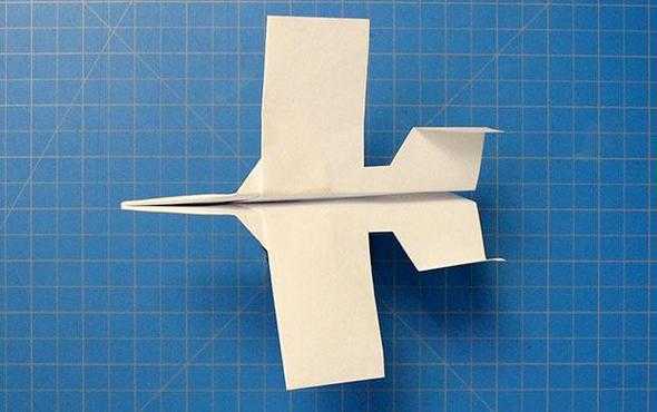 折纸滚筒飞机