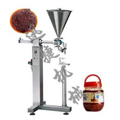 豆瓣酱生产机器-豆瓣酱灌装机多少钱一台